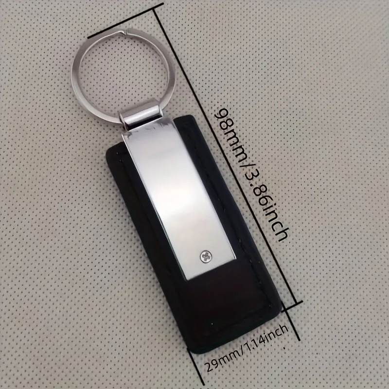 Engravable PU Leather Base for Custom ID Cards and Keychains – Ideal for Business Gifts and Personalization