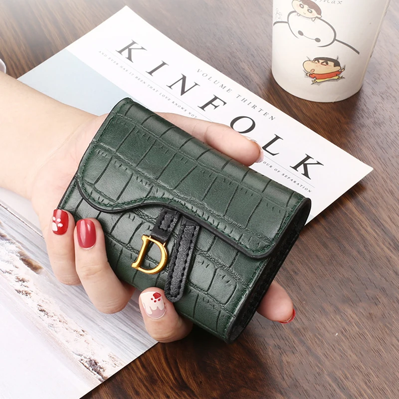 Female Card Bag Compact Multi Card Position Coin Purse Wallet Card Holder