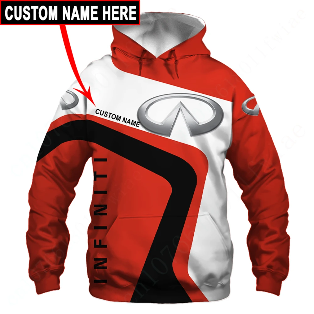 

Infiniti Hoodies For Men Women Anime Zip Hoodies Unisex Clothing Casual Sweatshirt Top Harajuku 3D Printing Essentials Pullover