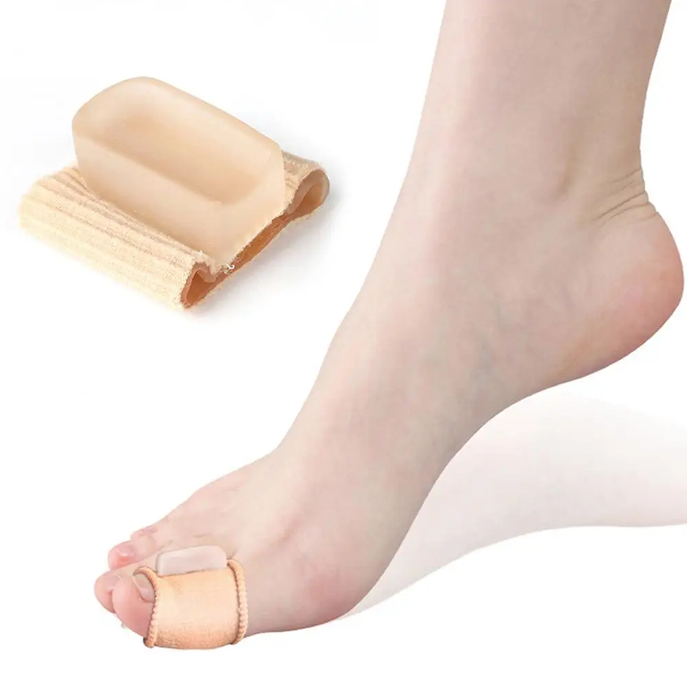 

Toe Separator Corrector Hallux Valgus Straightener Orthodontic Toe Braces Silicone Toe Foot Cover Care Tool 2020 New