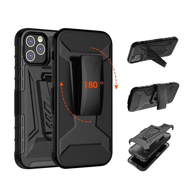 3in1 360 Full Bracket Stand Case For iPhone 14 13 12 Pro Max X XS XR 6 6S 7 8 Plus SE 2020 Heavy Duty Rugged Shockproof Cover- 3in1 360 Full Bracket Stand Case For iPhone 14 13 12 Pro Max X XS XR.jpg