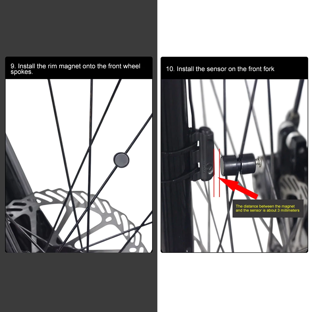 Bicycle Speedometer Bike Computer Multi-Functional Cycling Computer for Road Bike MTB for Men Women Teens Bikers Outdoor Cycling