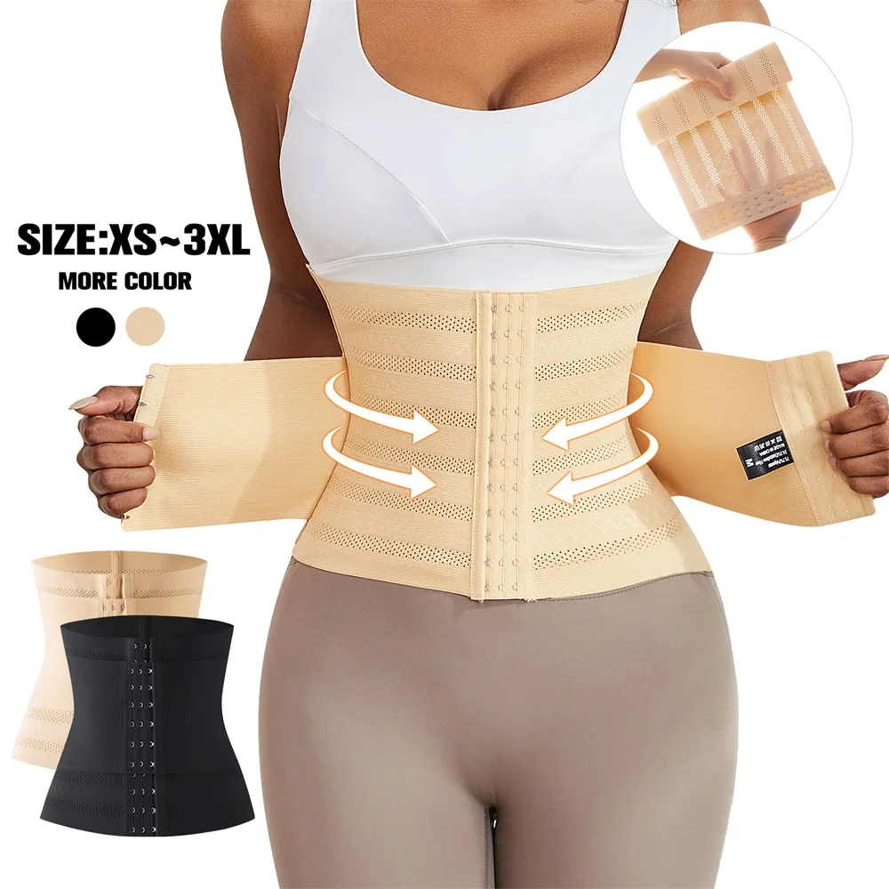 MISTHIN Abdomen Tightening Fajas Shapewear Waist Trainer Posture Corrector Bodysuit Body Shaper High Compression Tummy Girdle