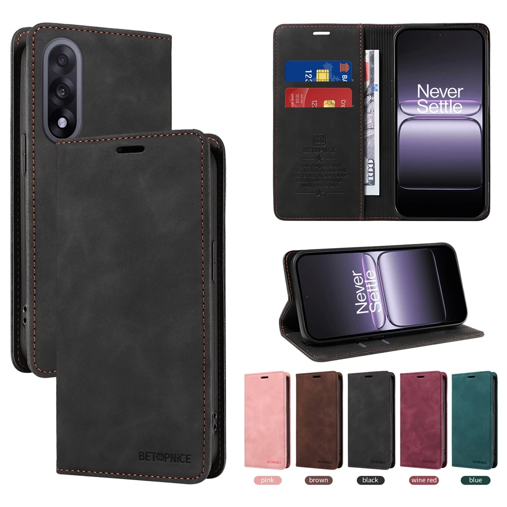 Premium RFID Blocking Magnetic Leather Wallet Case | Ultra Racing Edition