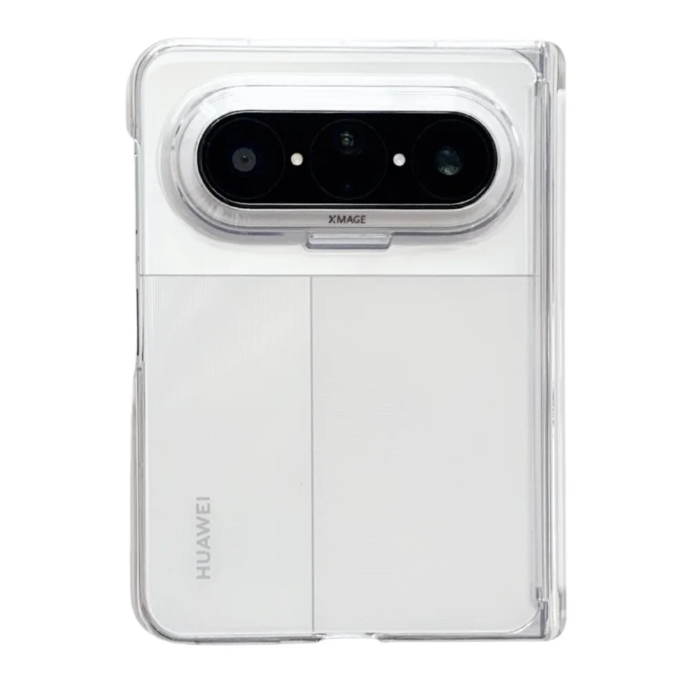 Ultra-Thin Clear/Matte Foldable Phone Case with Hinge Protection & Anti-Scratch Cover