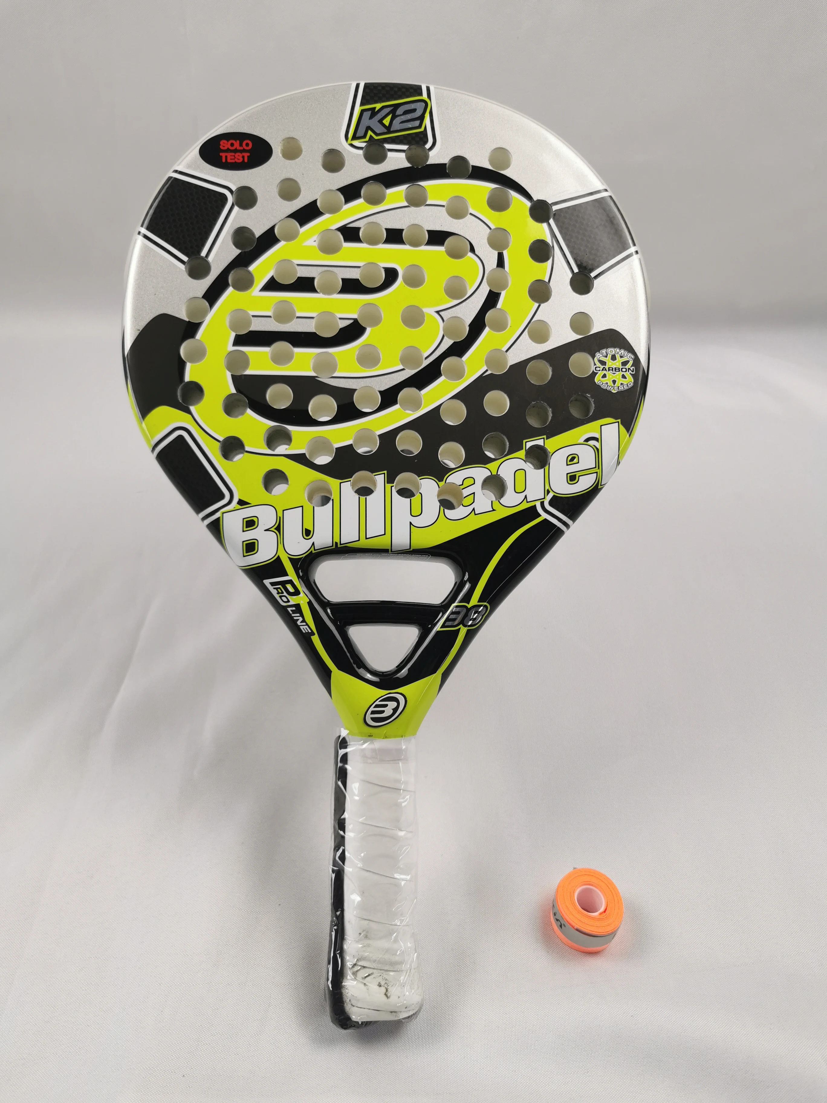 Spot) 2023 New Racket Pala Padel Carbon Fiber Tennis Racket Outdoor Sports Equipment for Men and Women Board Racket