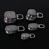 1PC 304 Stainless Steel M15 M20 M25 M32 Single Wheel Swivel Lifting Rope Pulley Set Lifting Wheel Tools Double Pulley Block 5