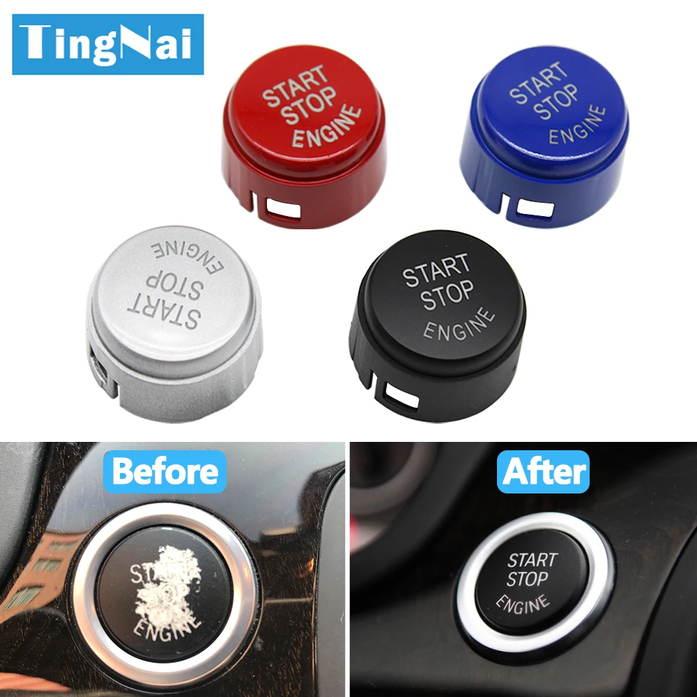 Automatic Engine Start Stop Push Button For BMW 3 5 6 7 Series F10 F11 F01 F02 F07 F06 F12 F15 F16 F25 F26 F30 F34 G11 G30 G20 car start button car start stop button
