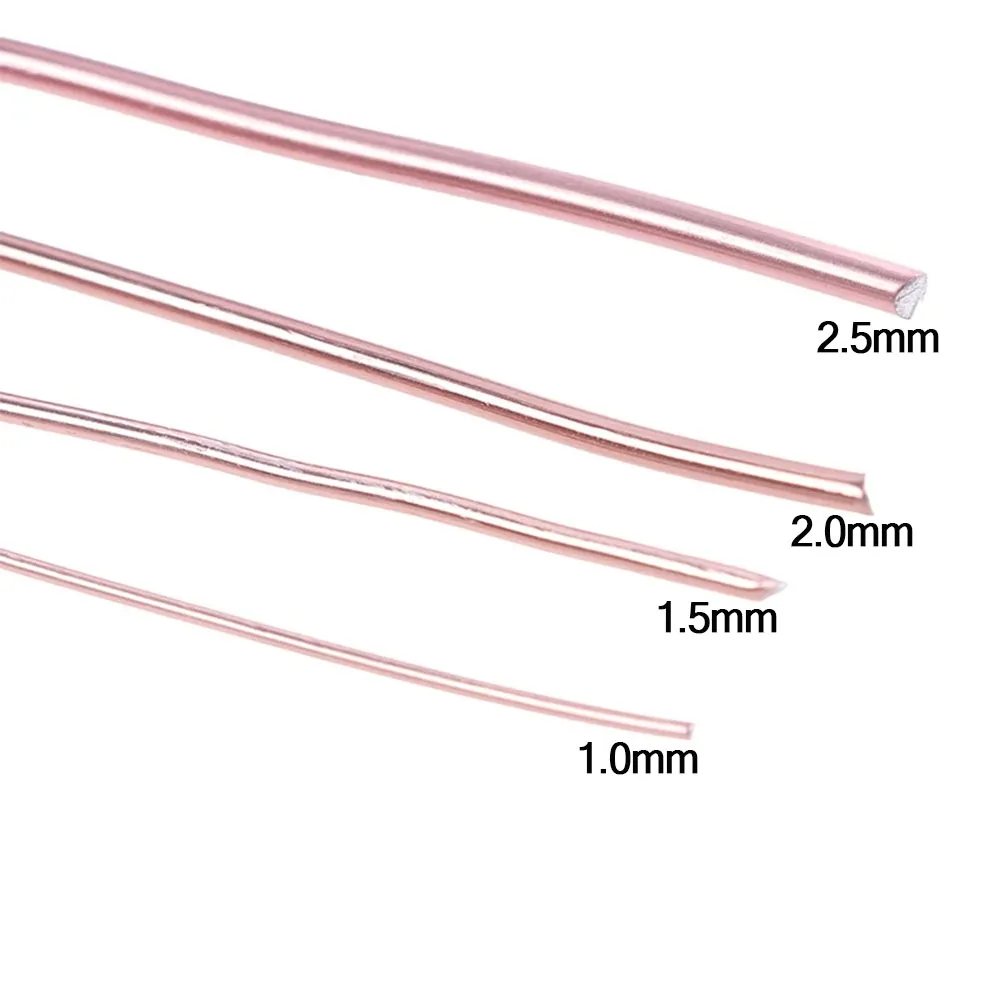 1Pcs Brown Bonsai Wires Anodized Aluminum Bonsai Training Wire 16.5 Feet Tools Metal Wire For Plant Shaped