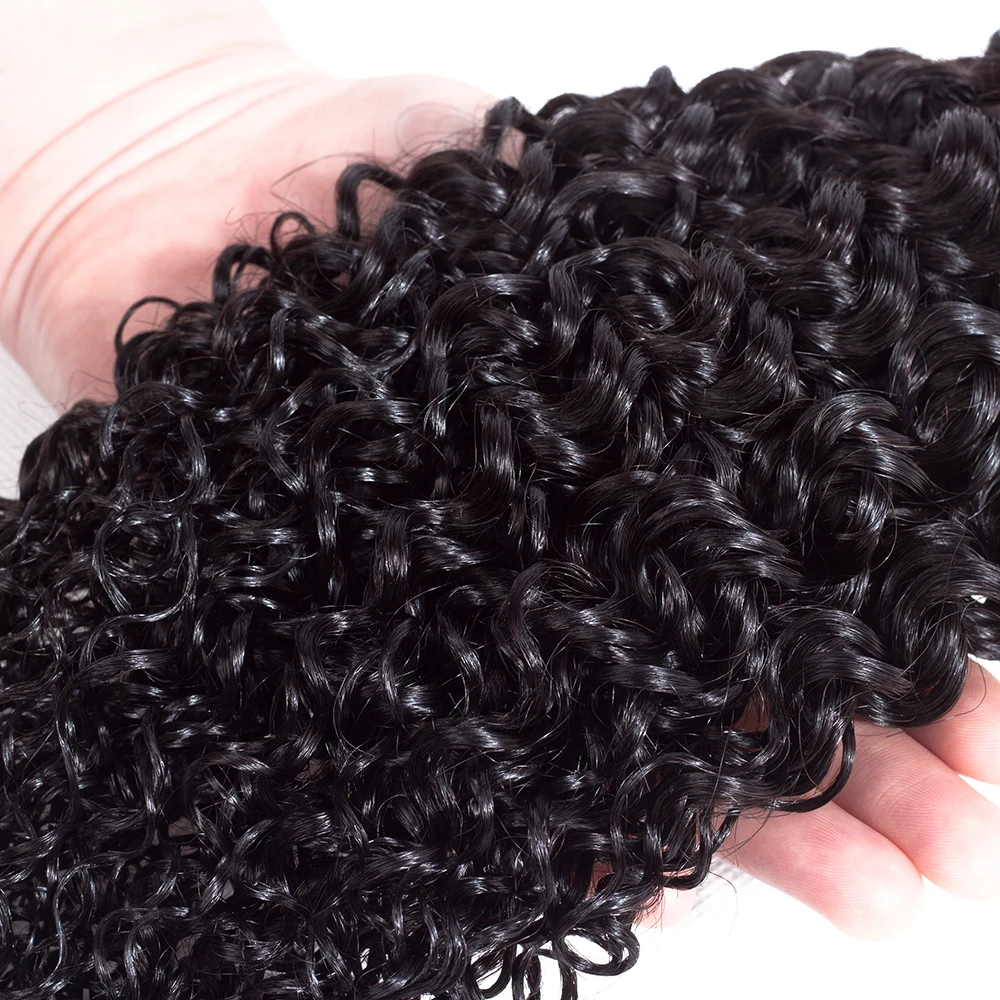 Brazilian Hair Weave Bundles Curly Bundles Remy Human Hair 1pc 3pcs 4pcs Curly 100% Human Extensions