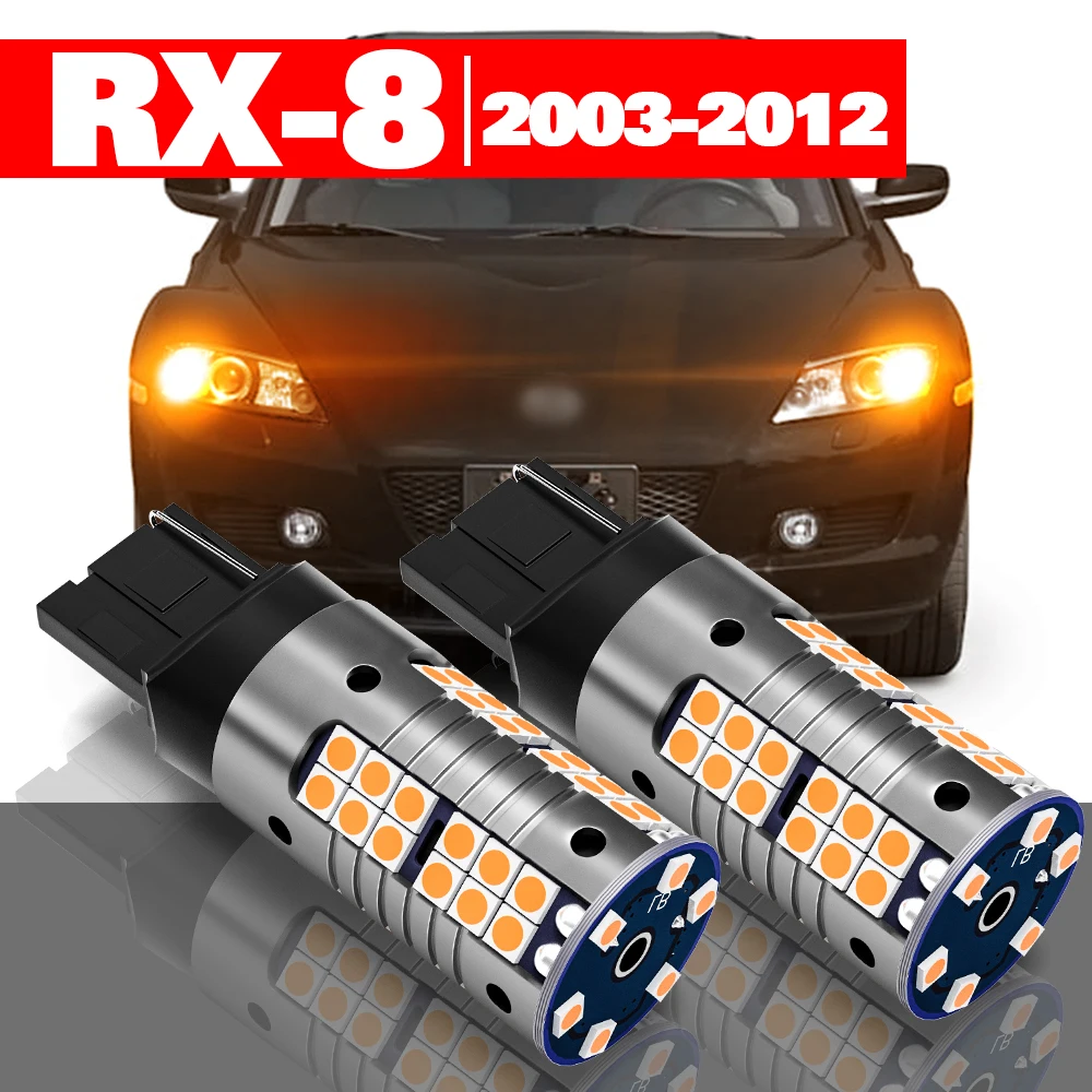 

For Mazda RX-8 RX 8 RX8 SE FE 2003-2012 Accessories 2pcs LED Turn Signal Light 2004 2005 2006 2007 2008 2009 2010 2011