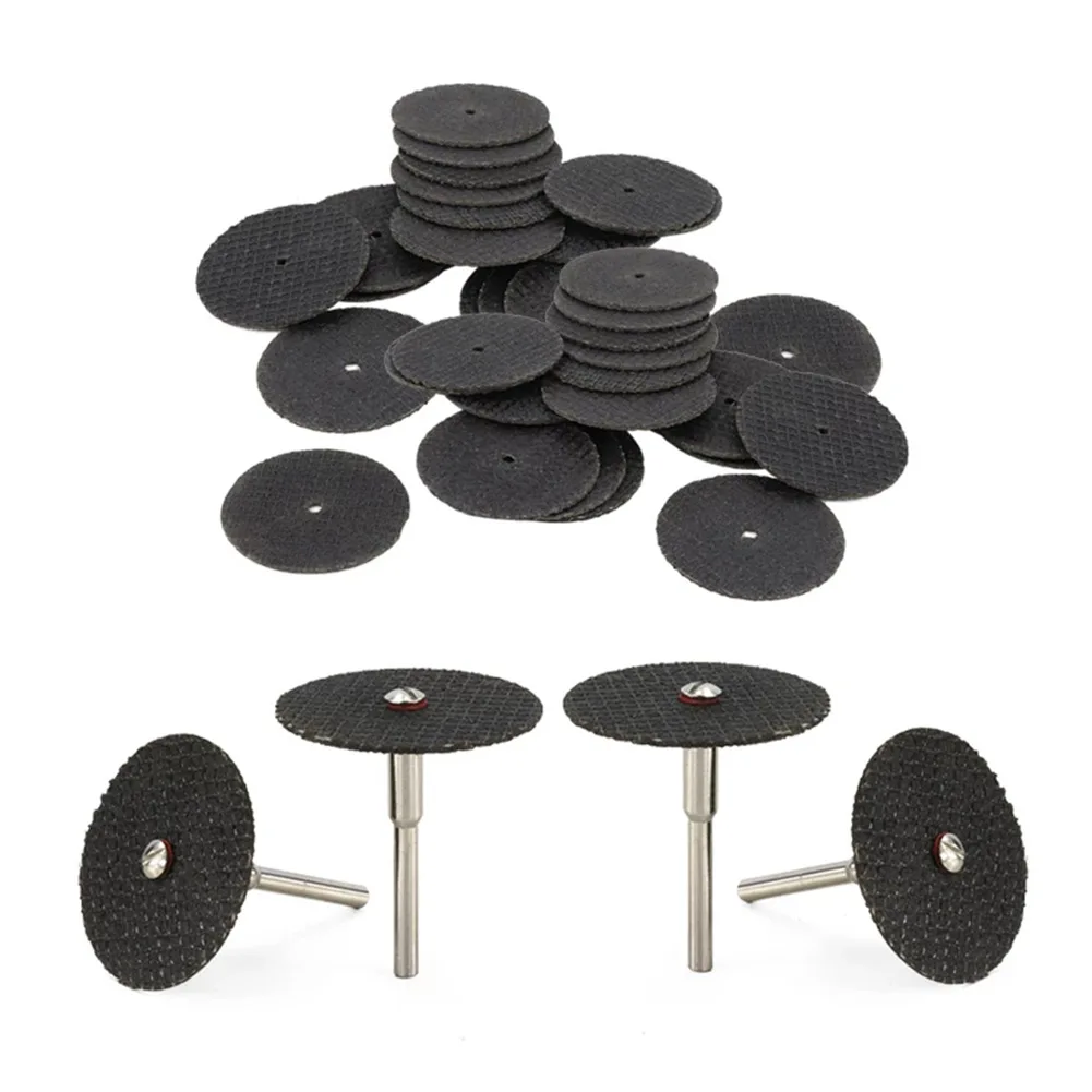 

40pcs 32mm Fiberglass Reinforced Cutting Disc Cut-off Wheels With Mandrels Ultra-thin Power Tools Kit Set For Mechanic