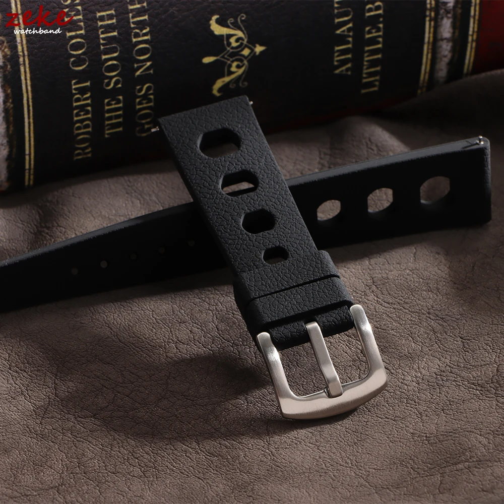 Silicone Quick Release Tropical Diving Watch Strap