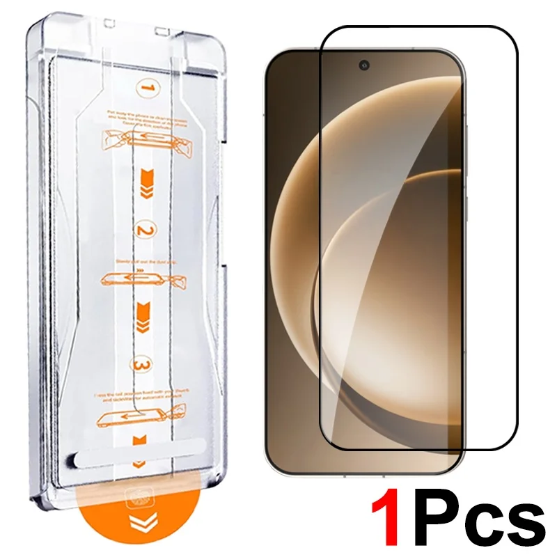 Easy Install HD Tempered Glass Screen Protectors with Dust-Free Installation Kit