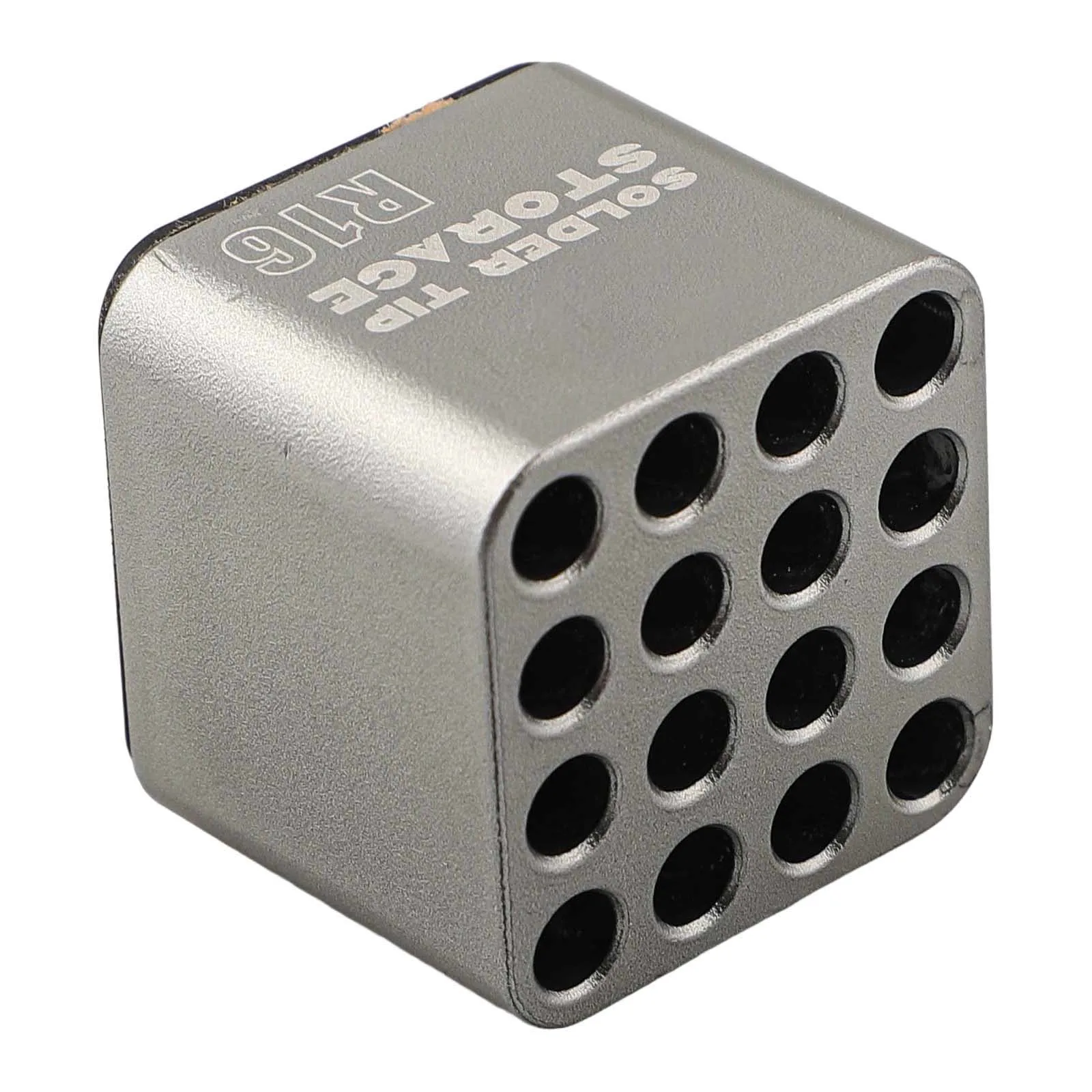 1pcs 16-Hole Multi-grid Classification  Soldering-Iron Tips Storage Box Heating Core Tools Packaging 2