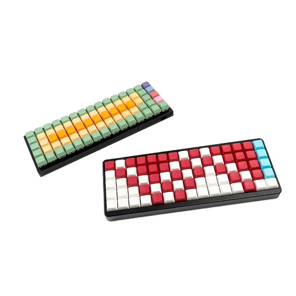 NPKC 10-Pack Custom XDA Blank Keycaps Set - PBT Material