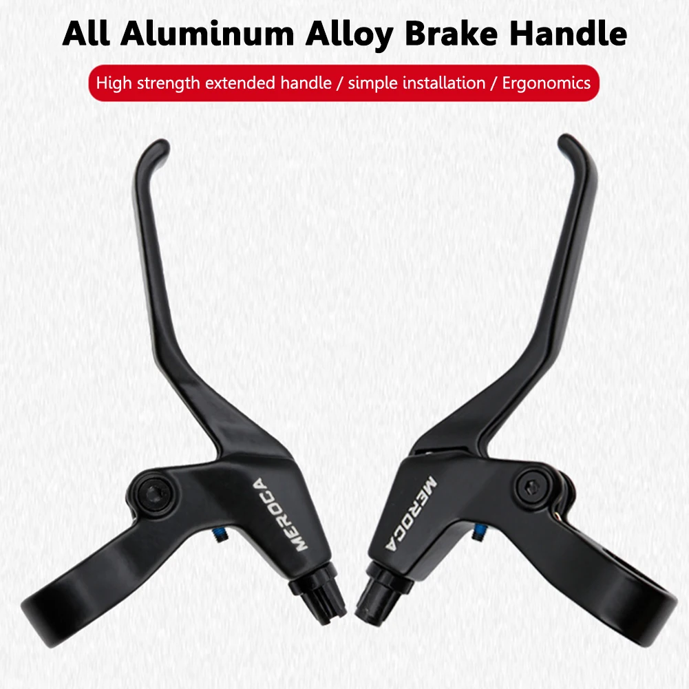 Description Picture 6 of itemBike Brake Lever Red Blue v brake Disc Brakes Levers for Mtb Road Bike Bmx Scooter Aluminum Bicycle handle Bicycle Accessories