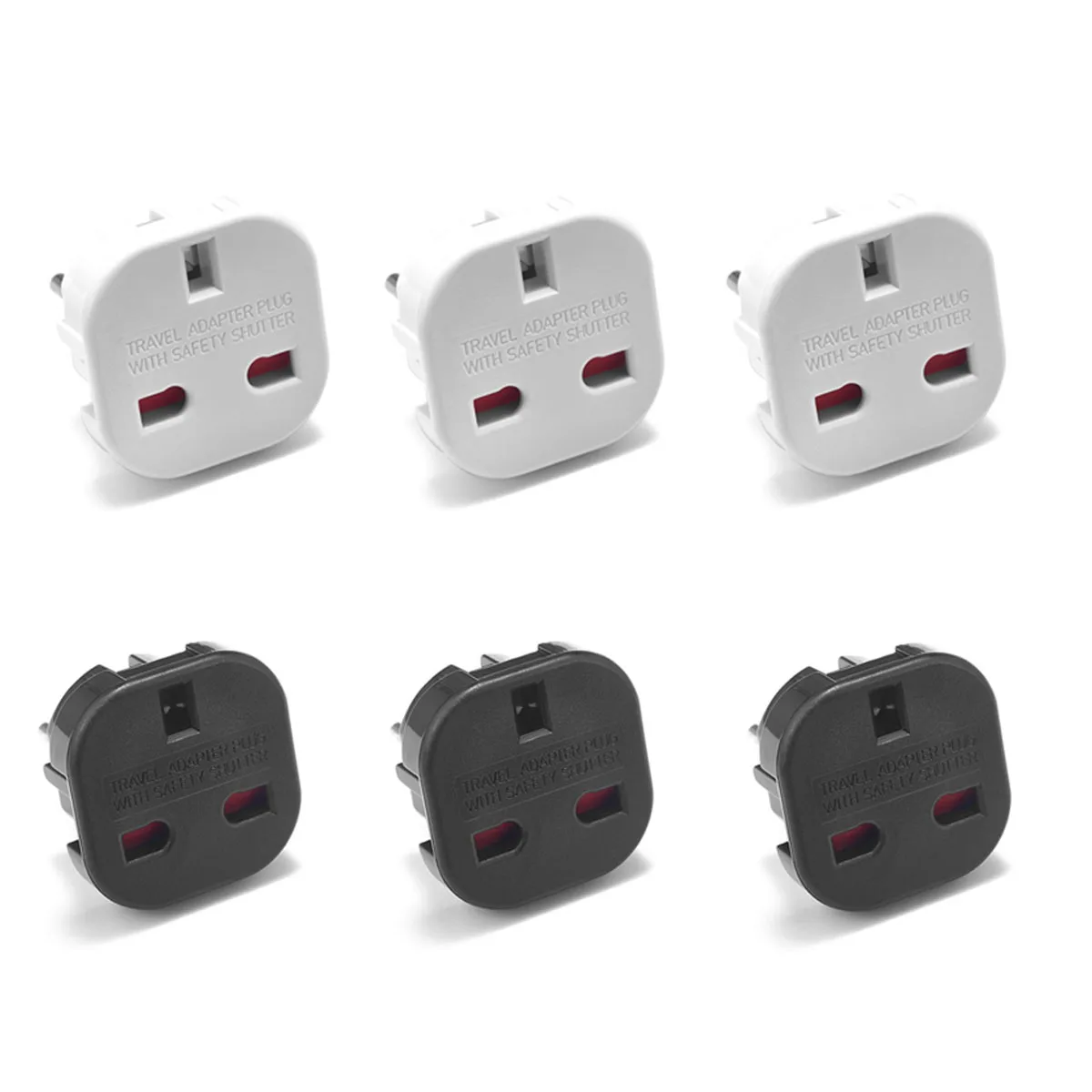 Universal UK to EU Power Adapter – Travel-Friendly Electrical Plug Converter