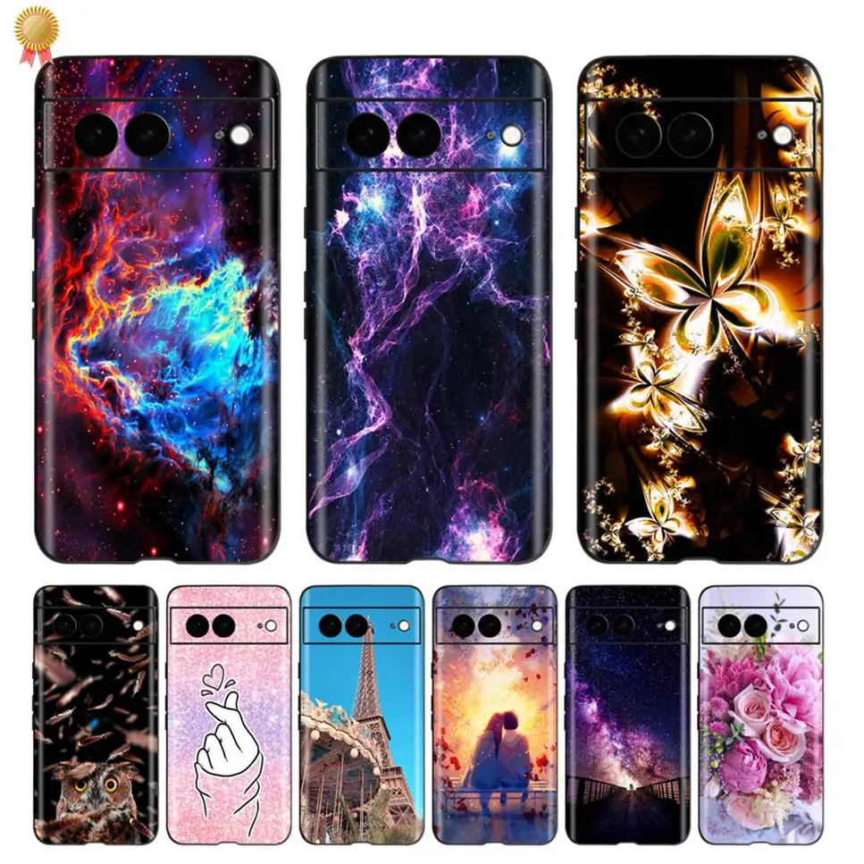 Per Google Pixel 8 Pro Case Google Pixel 7Pro Cover Posteriore Fundas Coque Custodia Morbida In Silicone Liquido Originale Su Borsa Pixel 8Pro