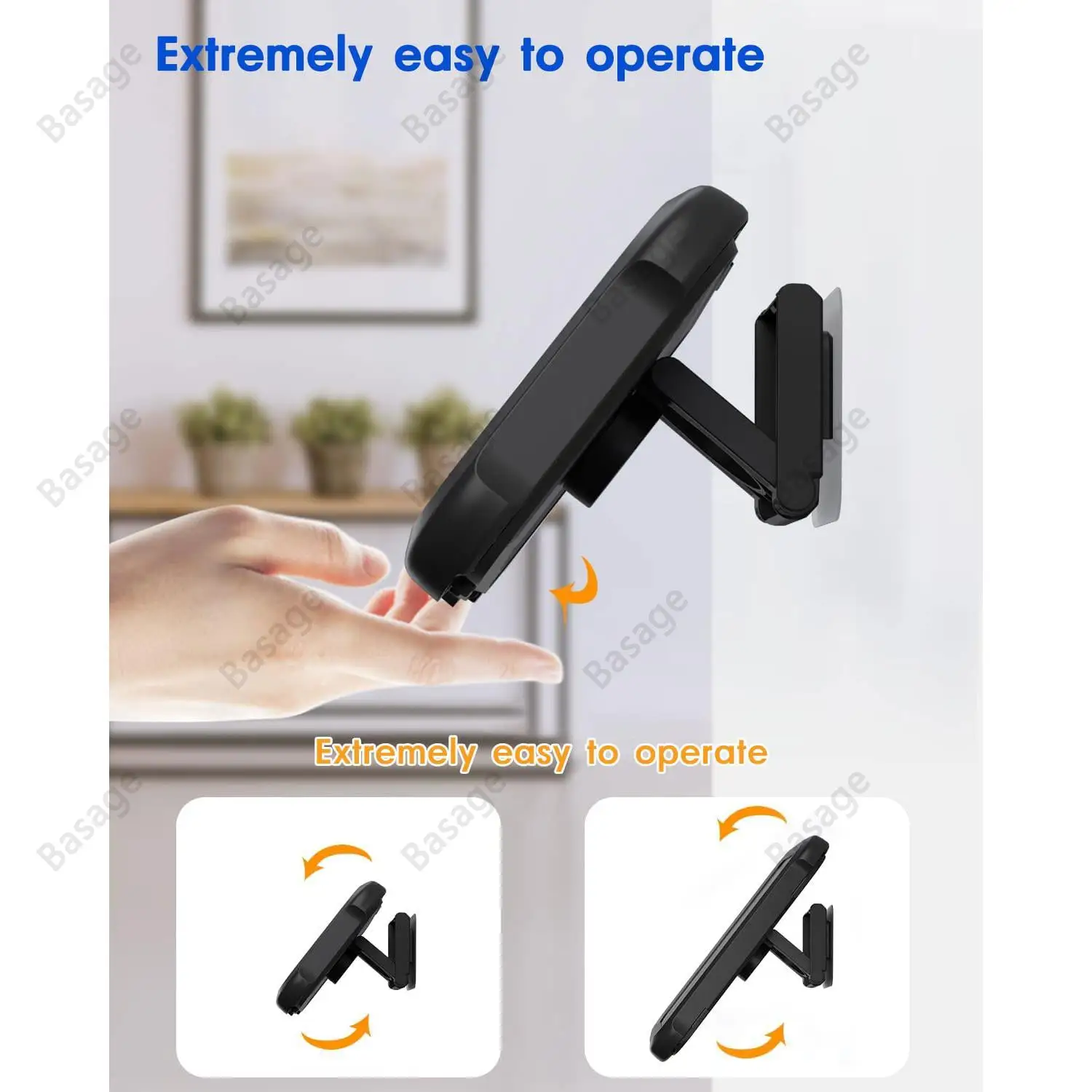 Shower Casewaterproof 480° Rotatable Shower Phone Holder - Universal For  Bathroom & Kitchen