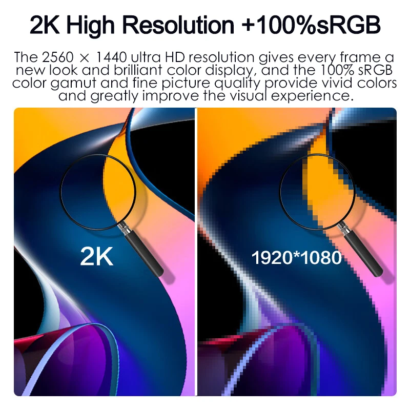 PC Ʈ Xbox PS4/5 ġ IPS ũ ̹ ÷, 17.3 ġ 2K ޴ , 2560*1440P HDR10 Freesync  Ŀ