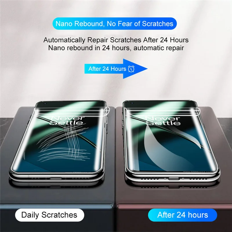 Hydrogel Film For oneplus 11 película Screen Protector oneplus 11 10t 9r 9rt oneplus 9 8 10 pro protector hidrogel For one plus 11 Clear Pelicula hidrogel oneplus11 Accessories Not Glass