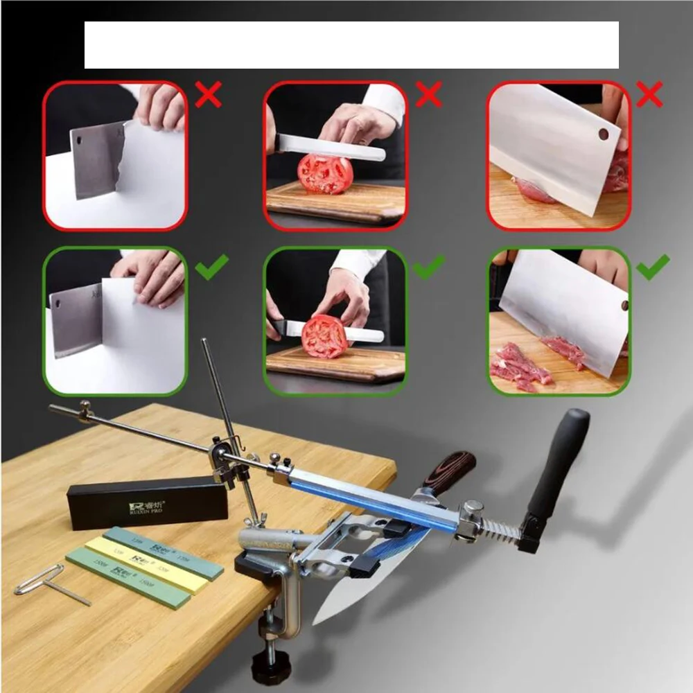Knife Sharpener Professional Apex Sharpening Kit Tool Chef's Choice