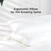 Sunveno Toddler Pillow with Pillowcase Evolon Anti-Dust Mite Pillow Soft Washable Baby Pillows for Sleeping for 1-6 years 4
