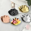 Tray Stainless Steel Shell Jewelry Plate Girl Small Bedroom Cosmetic Storage Plates Household Metal Trays Decorative Accessories 1