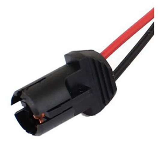 Lamp Bulb Holder Lamp Holder Lamp Base Lamp Socket Extender Lamp Socket Adapter 2 pieces T10 W5W 168 194 Car lamp bulb socket Socket for glass Socket parking light socket connector black