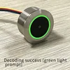 GM861 Metal LED Control Ring Indicator Light UART Interface 1D/2D Bar Code QR Code Barcode Reader Module 4