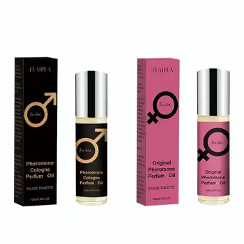 Profumo ai feromoni roll-on, fragranza a lunga durata, adatta per appuntamenti, profumo affascinante per appuntamenti e uso quotidiano.