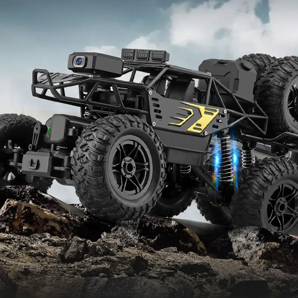 1:18 RC Off-road Racing 2.4G 8K HD Camera Six-wheel Drive Remote Control Alloy Drop Resistant Electric Toy Birthday Gift 3