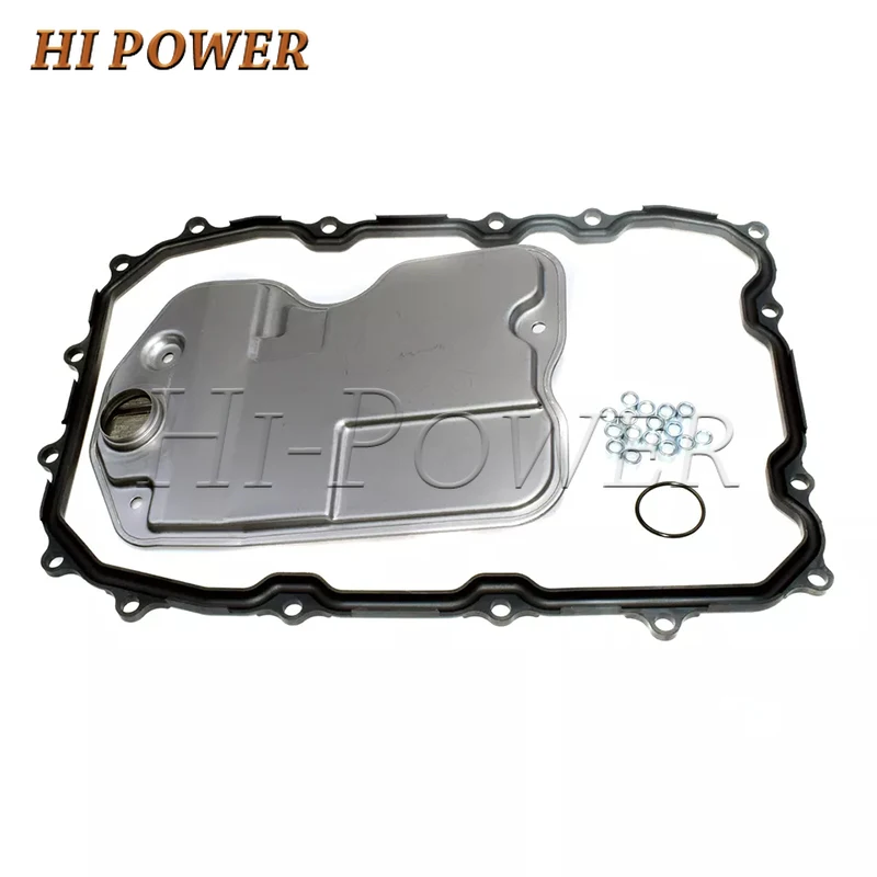 New Auto Transmission Gearbox Oil Filter 95530740300 1001370002& Gasket Of Oil Pan 09D325429 For Cayenne Porsche VW Touareg Audi