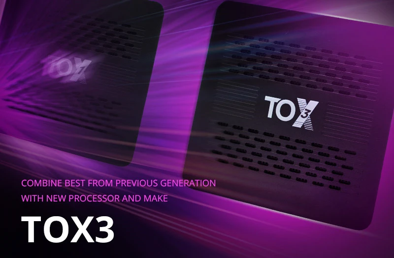 TOX3 Smart TV Box Android 11.0 4GB 32GB Amlogic S905X4 4K Media Player Wifi 1000