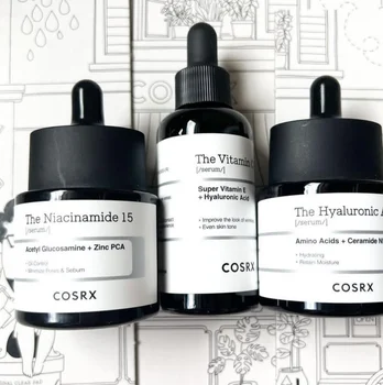 Essence d’escargot pour le visage coréen, 20ml, Niacinamide, 15 minimiser les Pores, sérum de contrôle du sébum, rétinol, soins pour la peau, Super vitamine E, 0.5