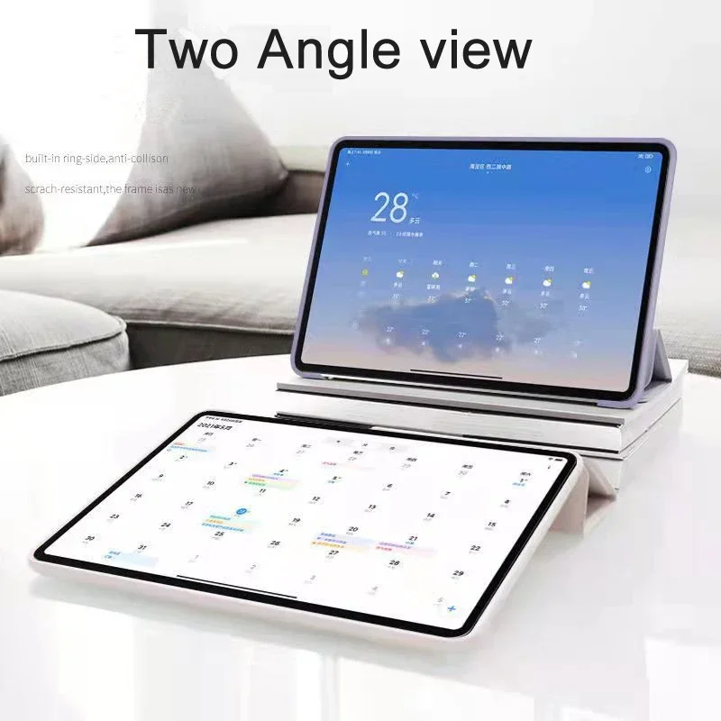 Premium Soft Silicone Tablet Stand Cover with Enhanced Protection and Versatile Design