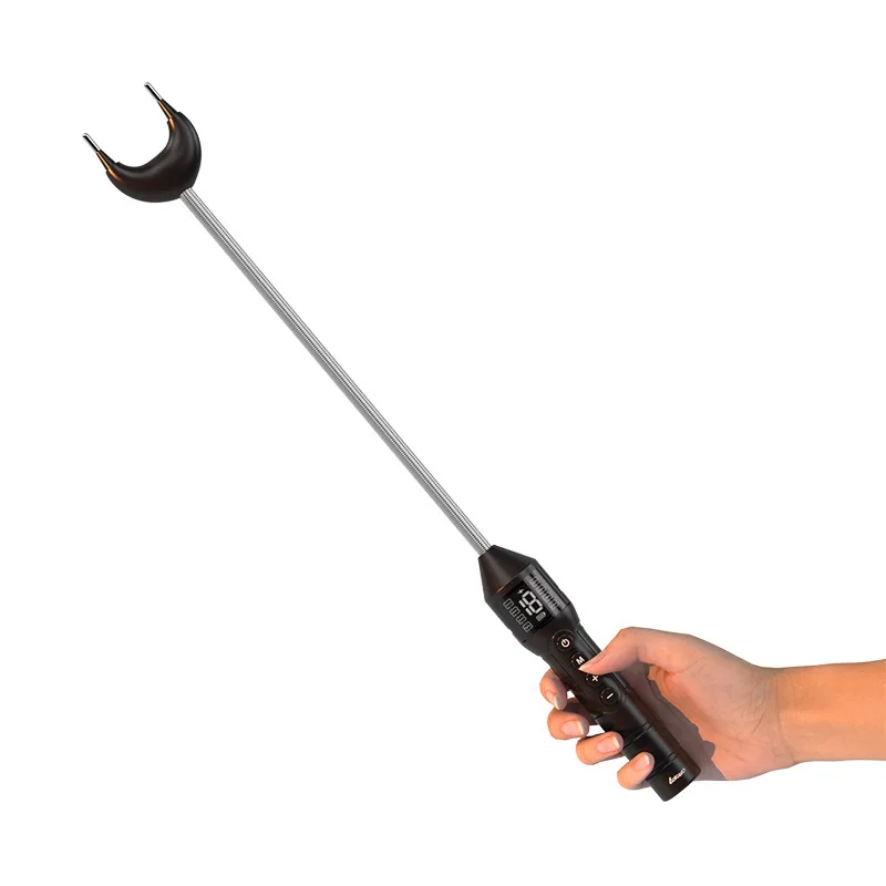 Electric Shock Stick Use with Nipple Clamps Adjustable Pulse Stimulator Sex Game Microcurrent BDSM Training Adult Sex Toys