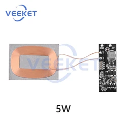 Compact Wireless Charging Module with Electromagnetic Induction (5W)
