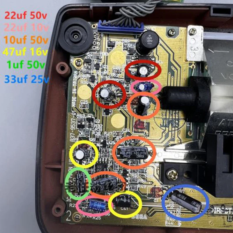 Sega GameGear GG  Ŀн,  ü ǰ,  ܼ ׼, 25PCs/Ʈ