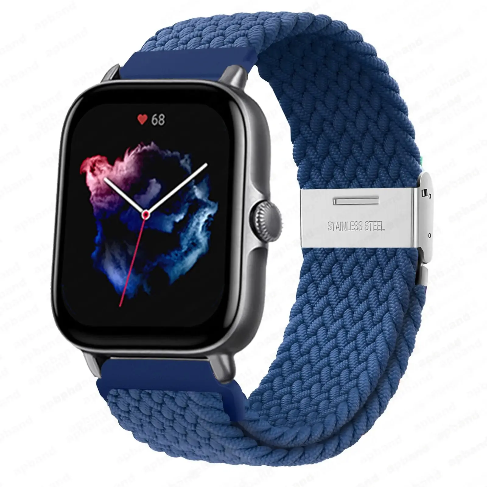 Braided Elastic Watch Band - 20mm/22mm Premium Strap