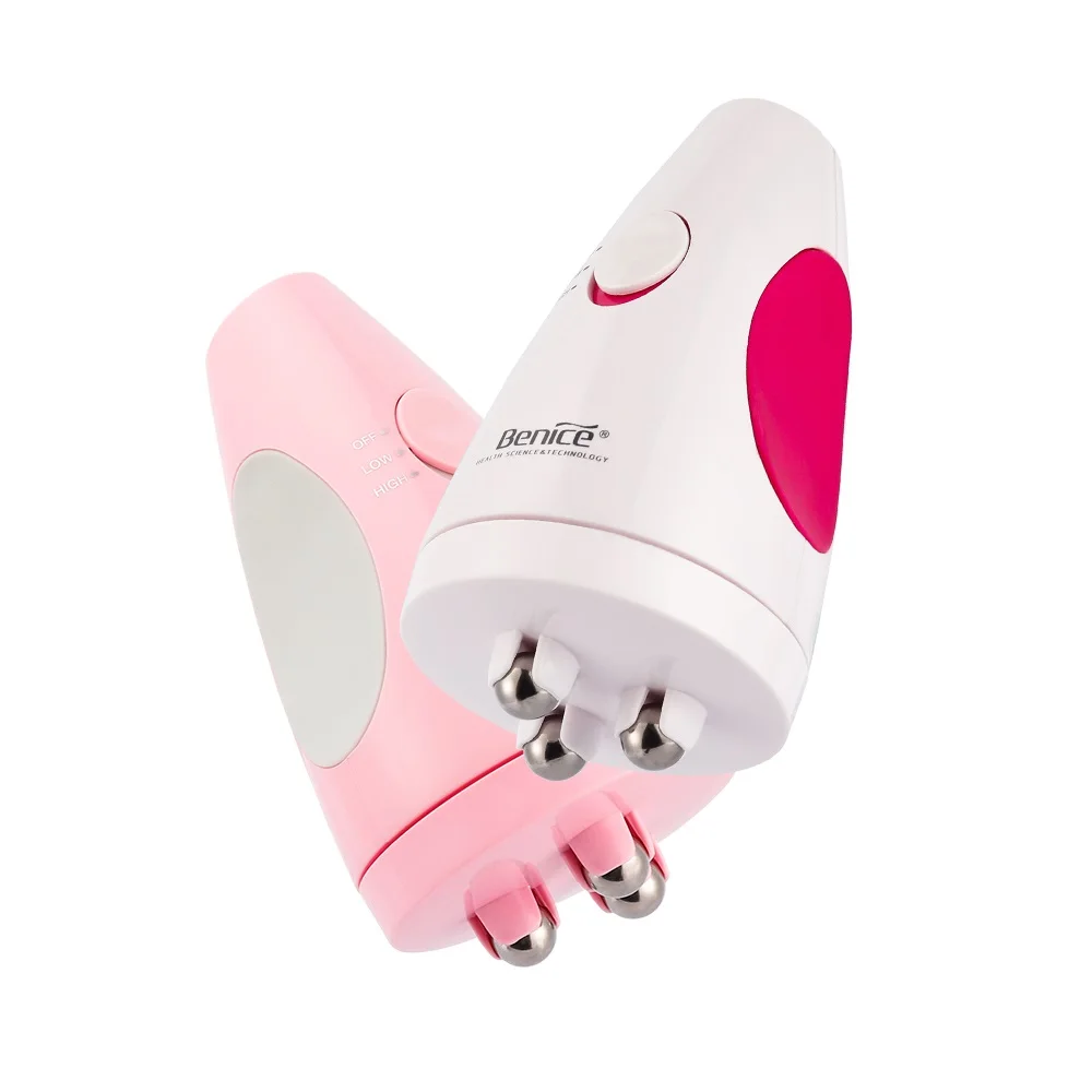 2 IN 1 Body Relaxing Massage Roller Electric Gear&Three Rolling Balls Massager Anti-Cellulite Fat Slimmer Relax Muscle Arms Legs