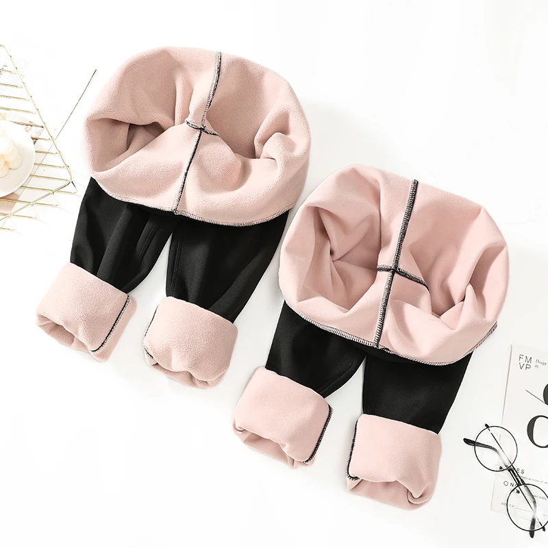 56172# Autumn Winter Dense Warm Plus Velvet Maternity Legging Belly Pencil Pants Clothes for Pregnant Women Seamless Sports Yoga