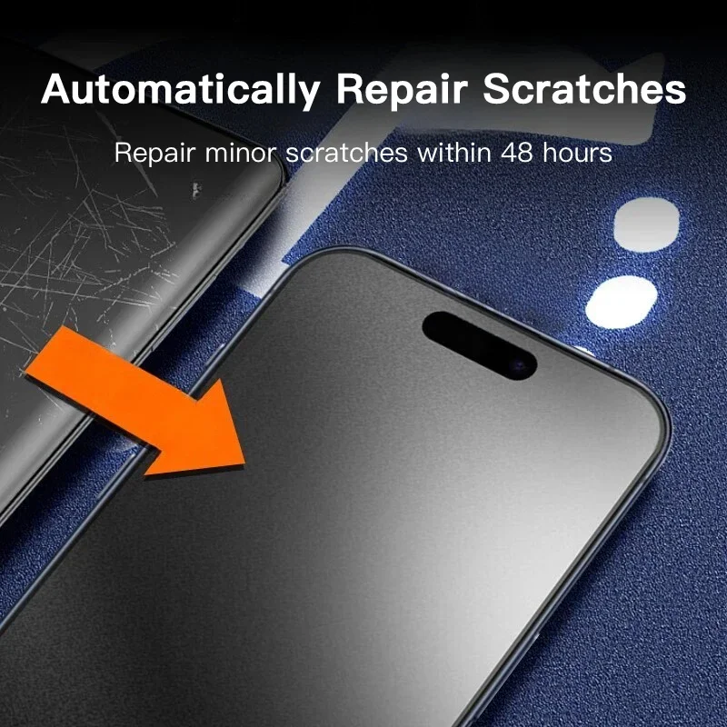 Nvskvd Pellicola Protettiva Idrogel Per IPhone 15 Pro Max, 3 Pezzi Pellicola Protettiva TPU Per Trasparente HD Morbida Display ID Impronte Digitali(Non Vetro Temperato - Foto 2