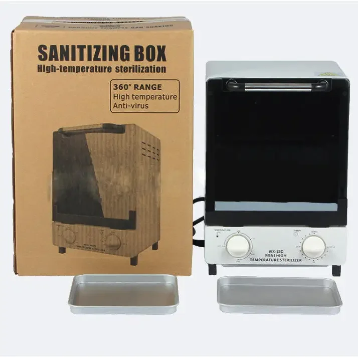 12L Temperature Adjustable High Temperature Sterilizer Cabinet With Disinfection Cabinet For Nail Art Tool