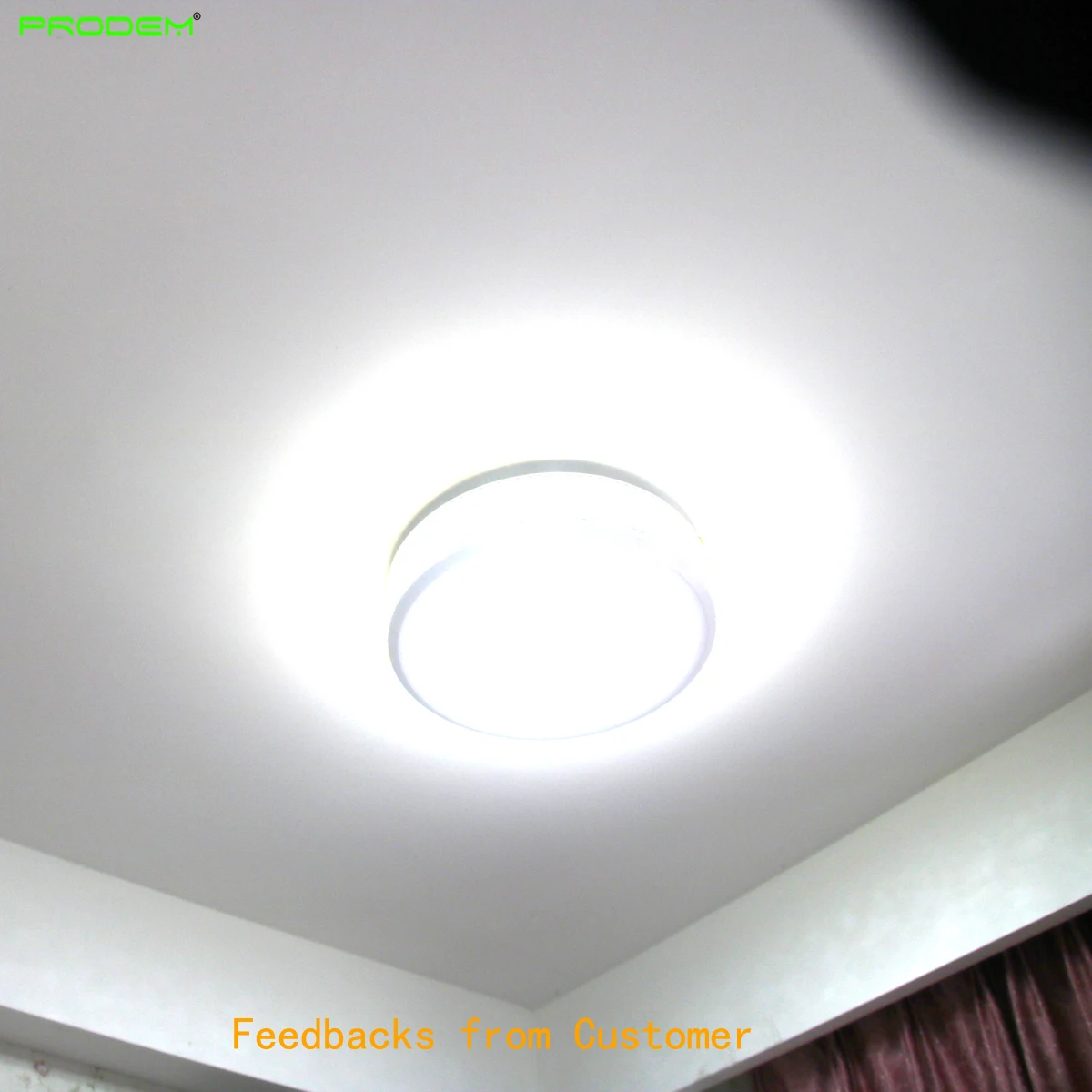 Panneau LED Carré 20 W 2 000 Lm 2 700 °K 40 000 H [GR RDP 16 WW