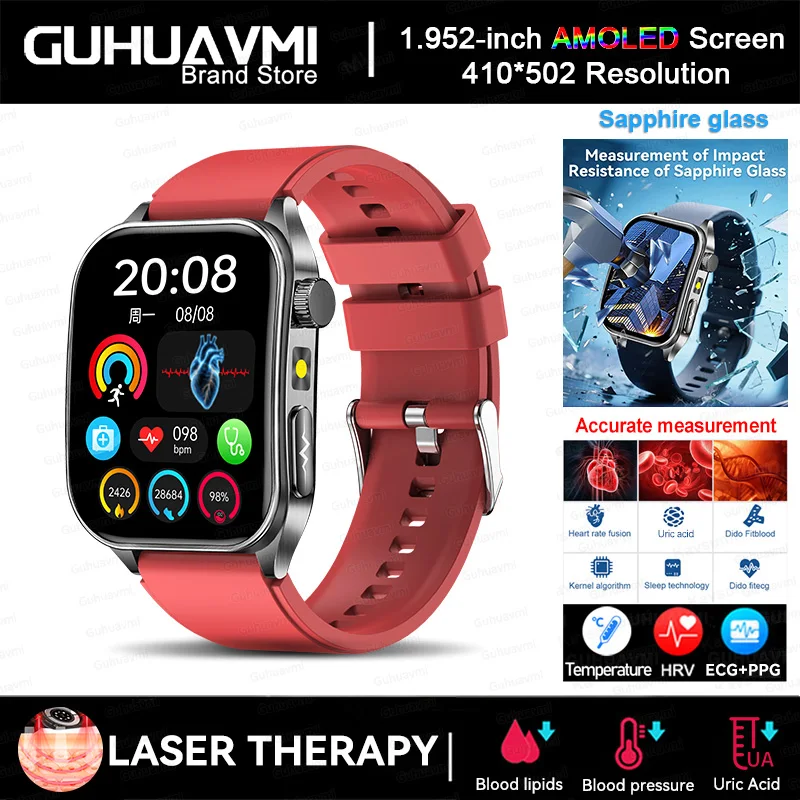 2025 AI-GPT Diagosis ECG Health Smart Watch Men Blood Pressure thumbnail 11