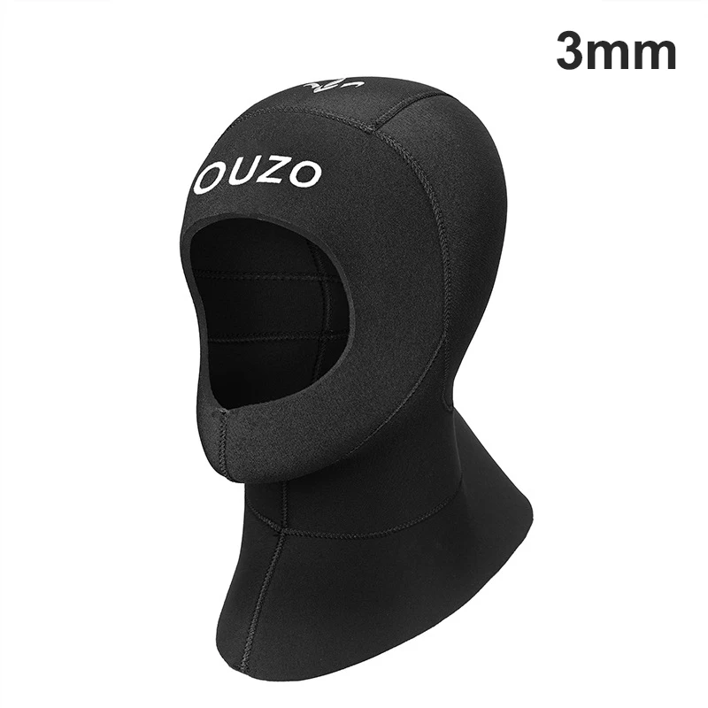 Diving Hood - Neoprene Wetsuit Dive Hood 3MM for Men Women Dive Cap Surfing Thermal Hood/Gloves/Socks for Water Sports