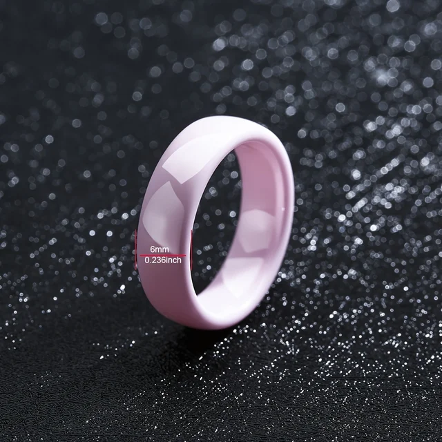 92703-6bcd3d.jpg Bague en céramique 6 mm unisexe pour homme et femme, noire, blanche, verte, bleue, violette, simple, alliance de mariage, bague de promesse, bague pour le pouce, assortie, hypoallergénique