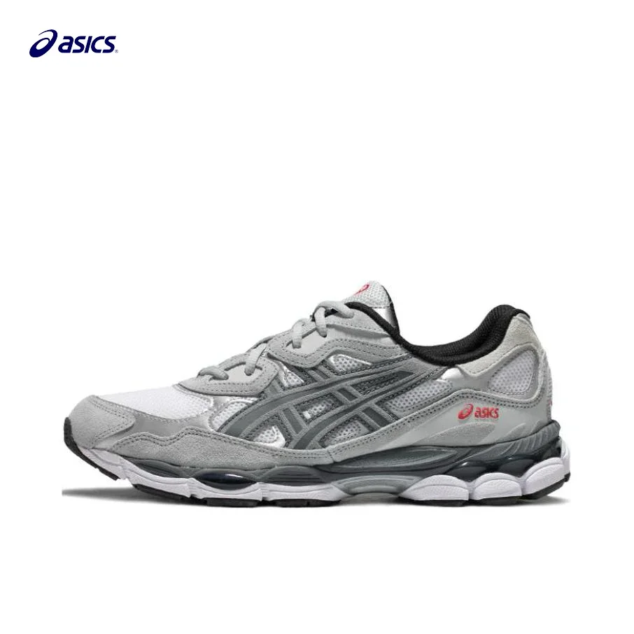 Asics GEL-NYC Men and Women Running Shoes Sneaker Breathable Sport Shose Balance Retro Sneakers Fabric Synthetic Leather
